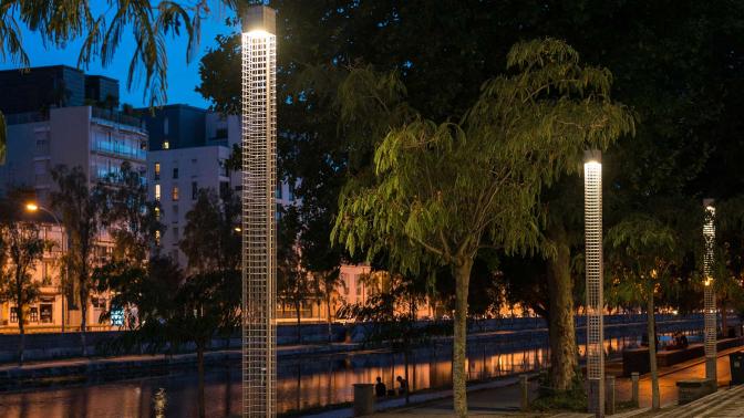 POSS et son mât sur-mesure au Cap Mail à Rennes