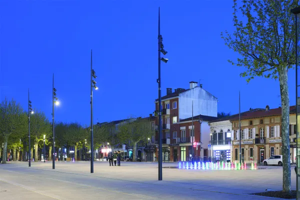 A Muret, les FOCAL sur mâts aiguilles