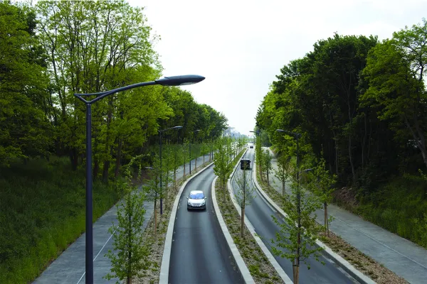 Furyo, luminaire d'éclairage urbain et routier. 