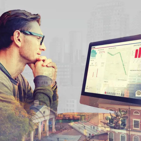 Schréder EXEDRA s'impose comme le système de télégestion de la ville le plus intuitif et le plus complet.