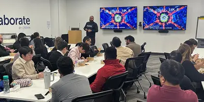  Jean-Paul Ojeil is passionate about helping people understand how lighting works and regularly visits engineering firms in North America